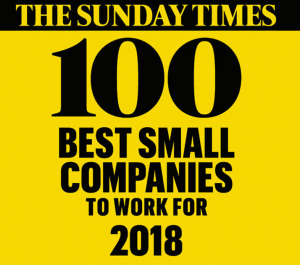 sunday times best small companies to work for